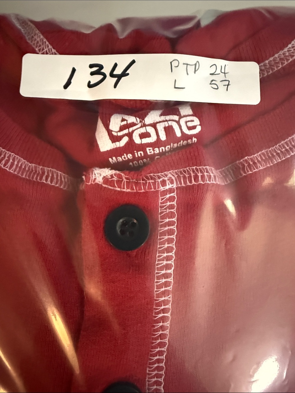 134) Lazy One Canada Eh? Red Thermal Pajama Onesie Cozy Cabin Lounge Wear - Picture 12 of 12